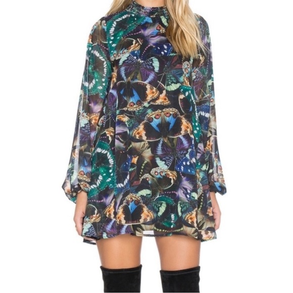 Show Me Your MuMu Dresses & Skirts - Show Me Your Mumu Junebug Bell Mini Dress ~ in Beautyfly
